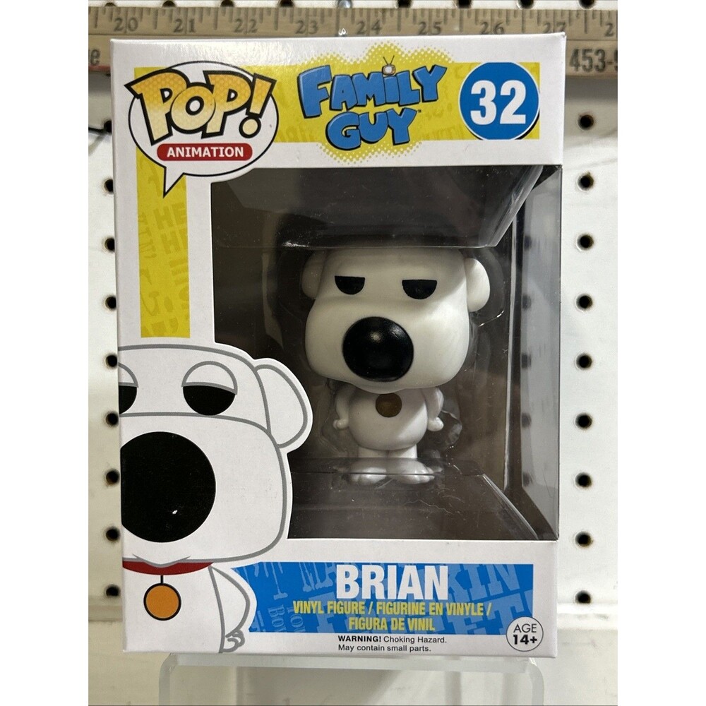 NEW Funko Pop! Animation Family Guy Brian Dog Vinyl Figurine #32